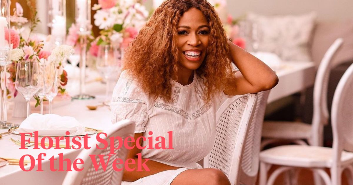 Florist special of the week with Mabel Maposa header