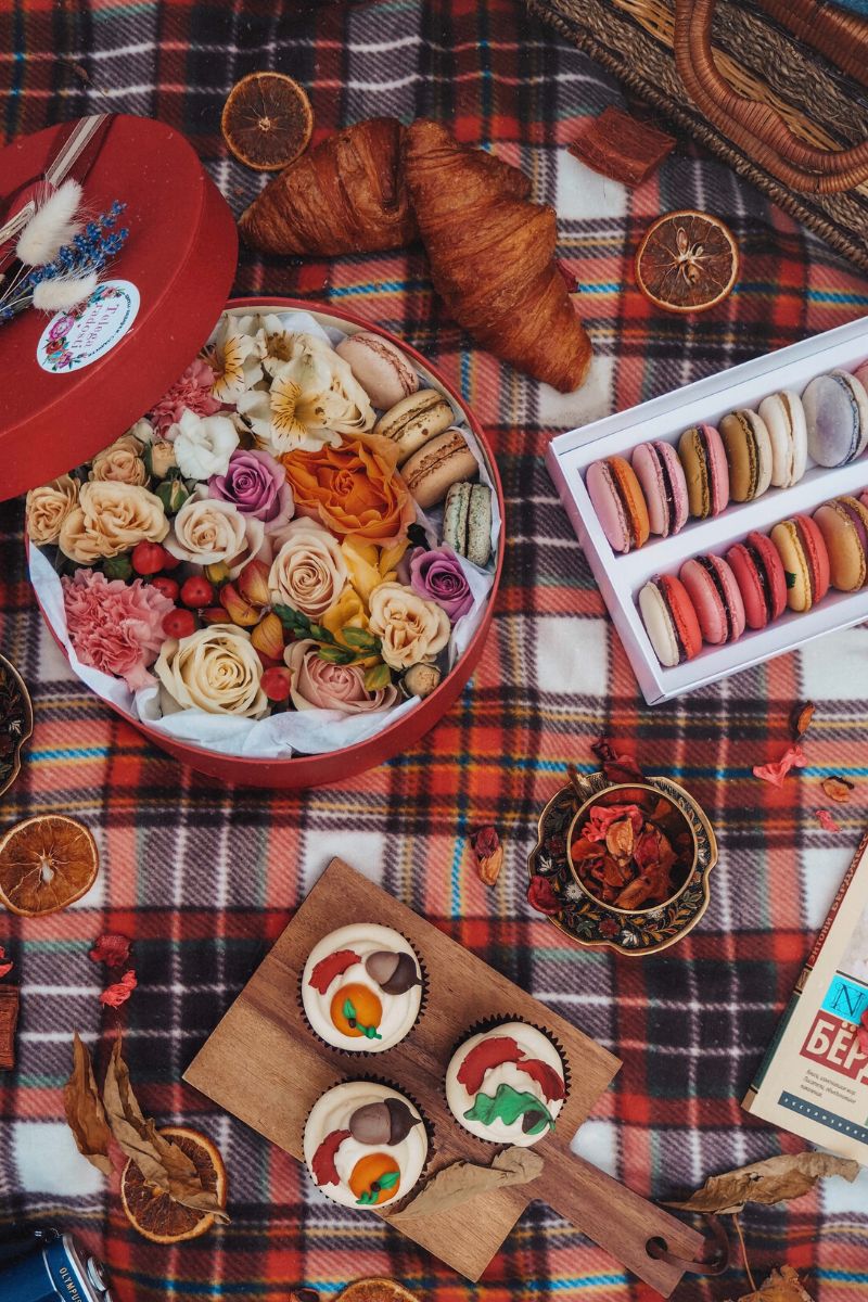 Indoor picnic for valentines day date