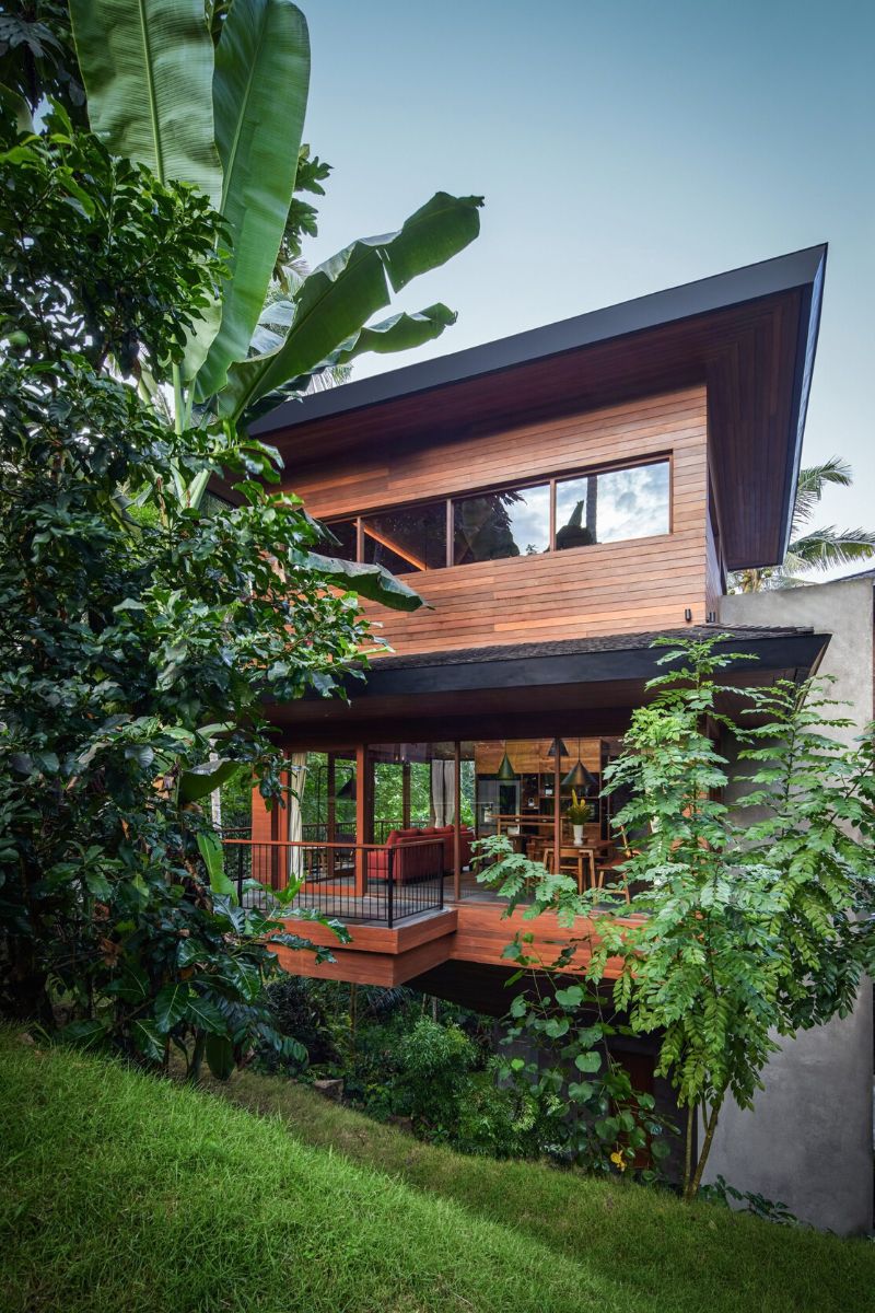 Outside look of Bali project by Alexis Dornier