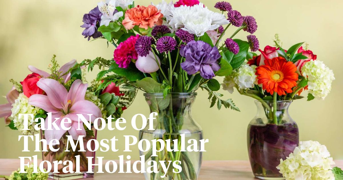 The most popular flower holidays header