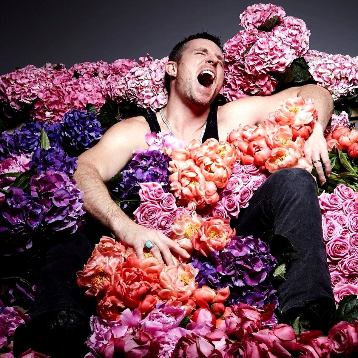 Jeff Leathams love for flowers