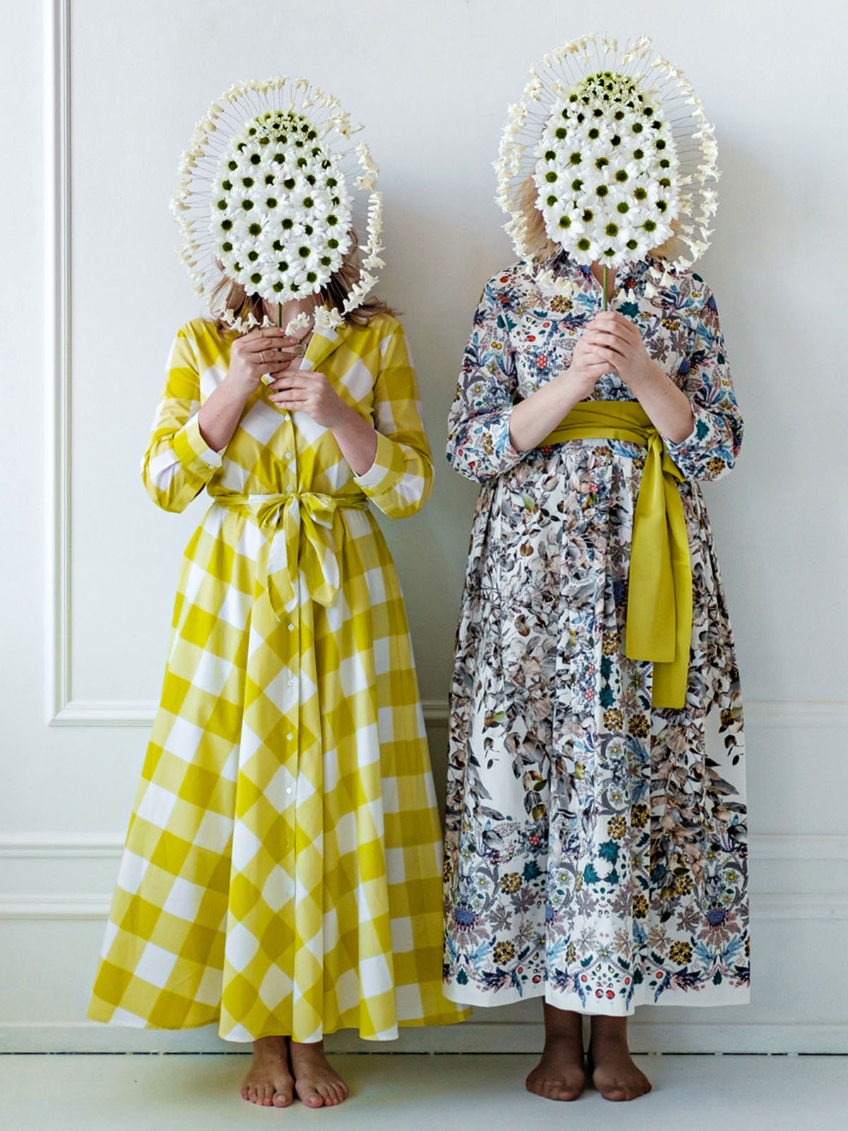 Chrysanthemum Chic for Easter models