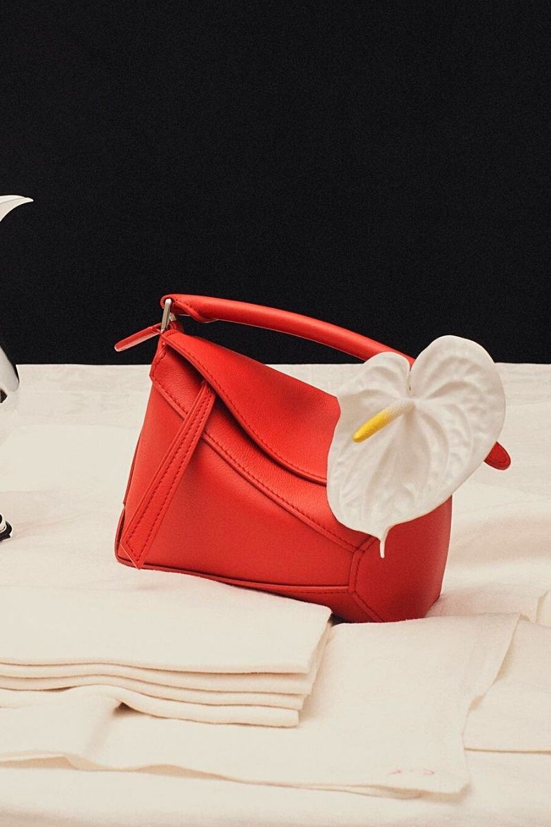 Loewe accessories featuring anthuriums