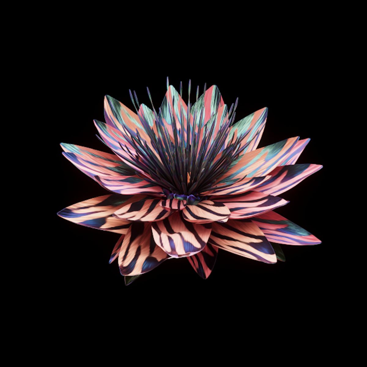 Heterosis flower nfts by Mat Collishaw