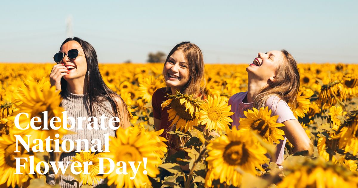 Celebrate National Flower Day header