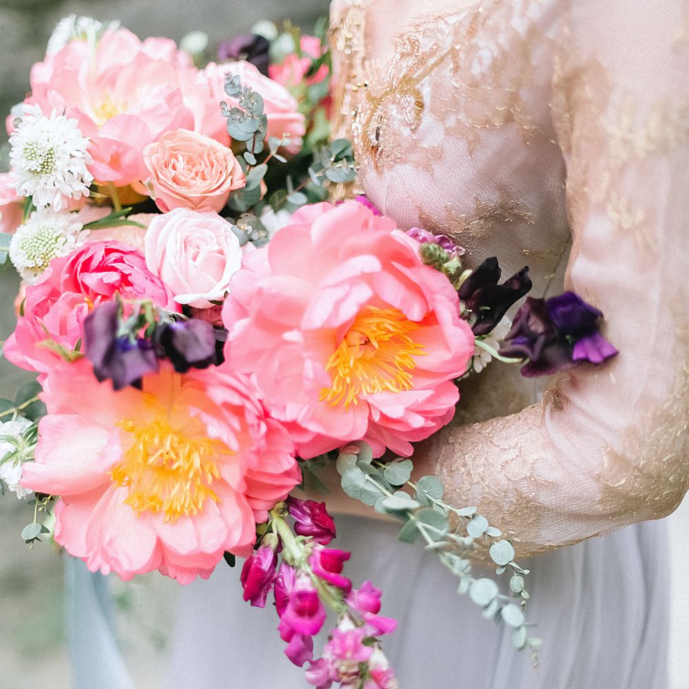 Engagement Season Turns in Wedding Flowers