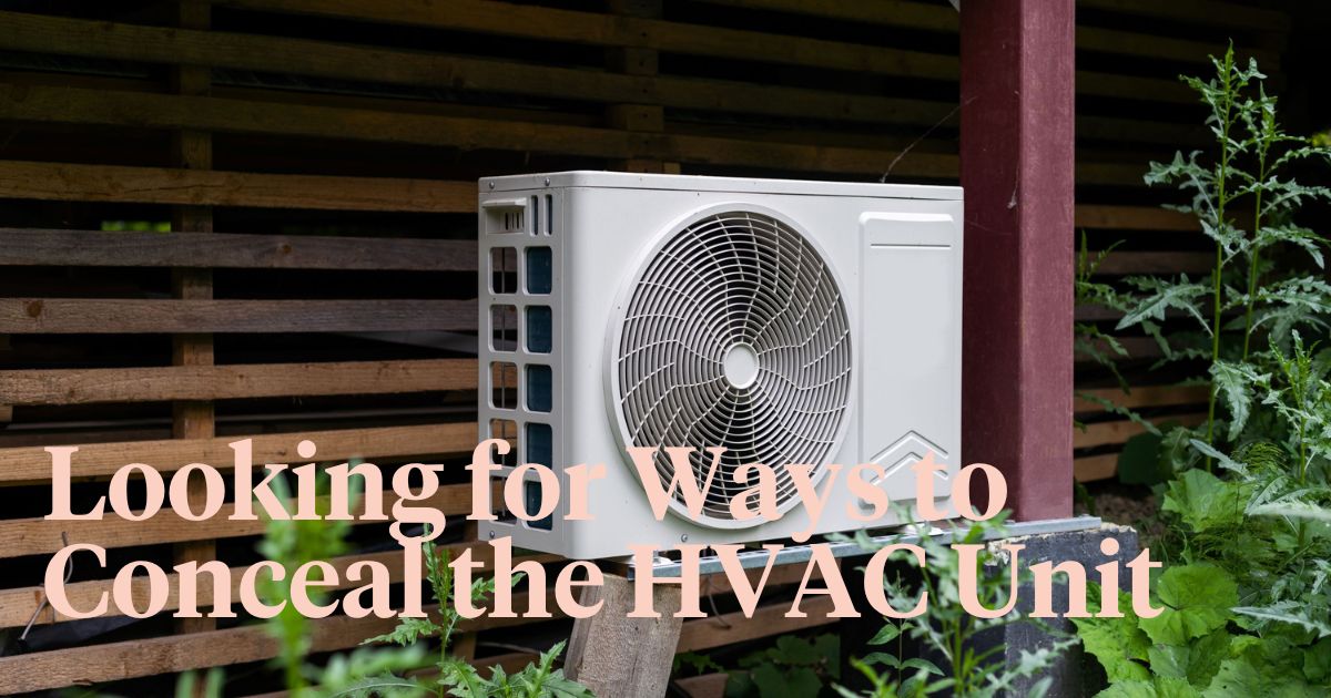 Conceal the HVAC Unit header