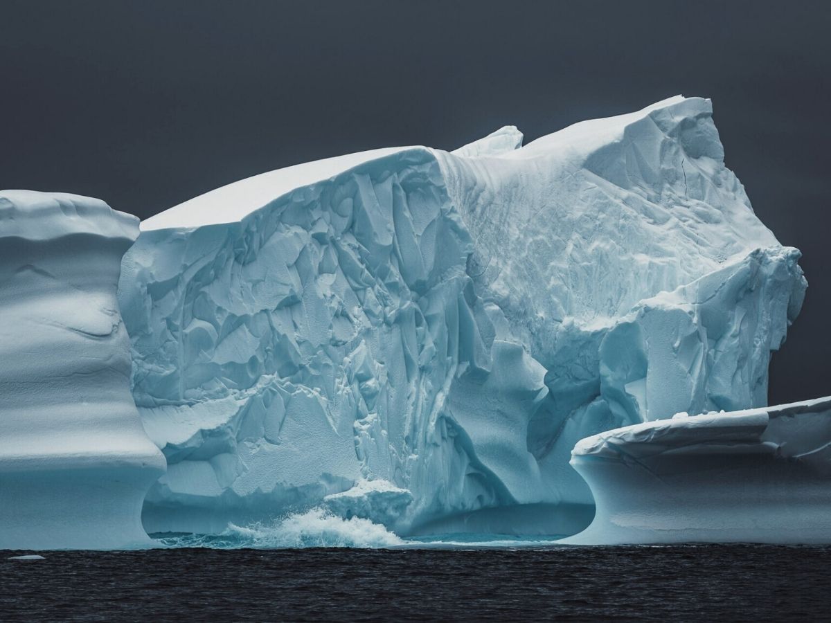 Blocks of icebergs captured by Jan Erik Waider