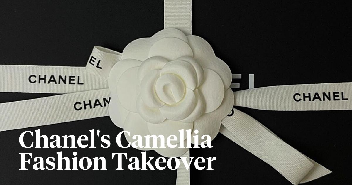 Chanels camellia fashion takeover header