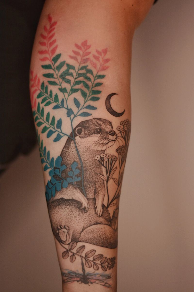 Flora and Fauna tattoos