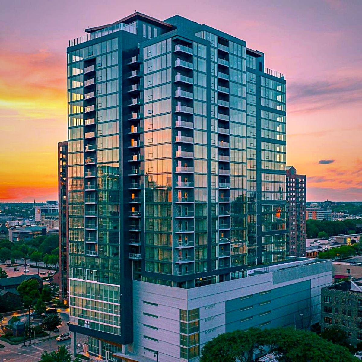 The Ascent MKE Mass Timber Building in Milwaukee