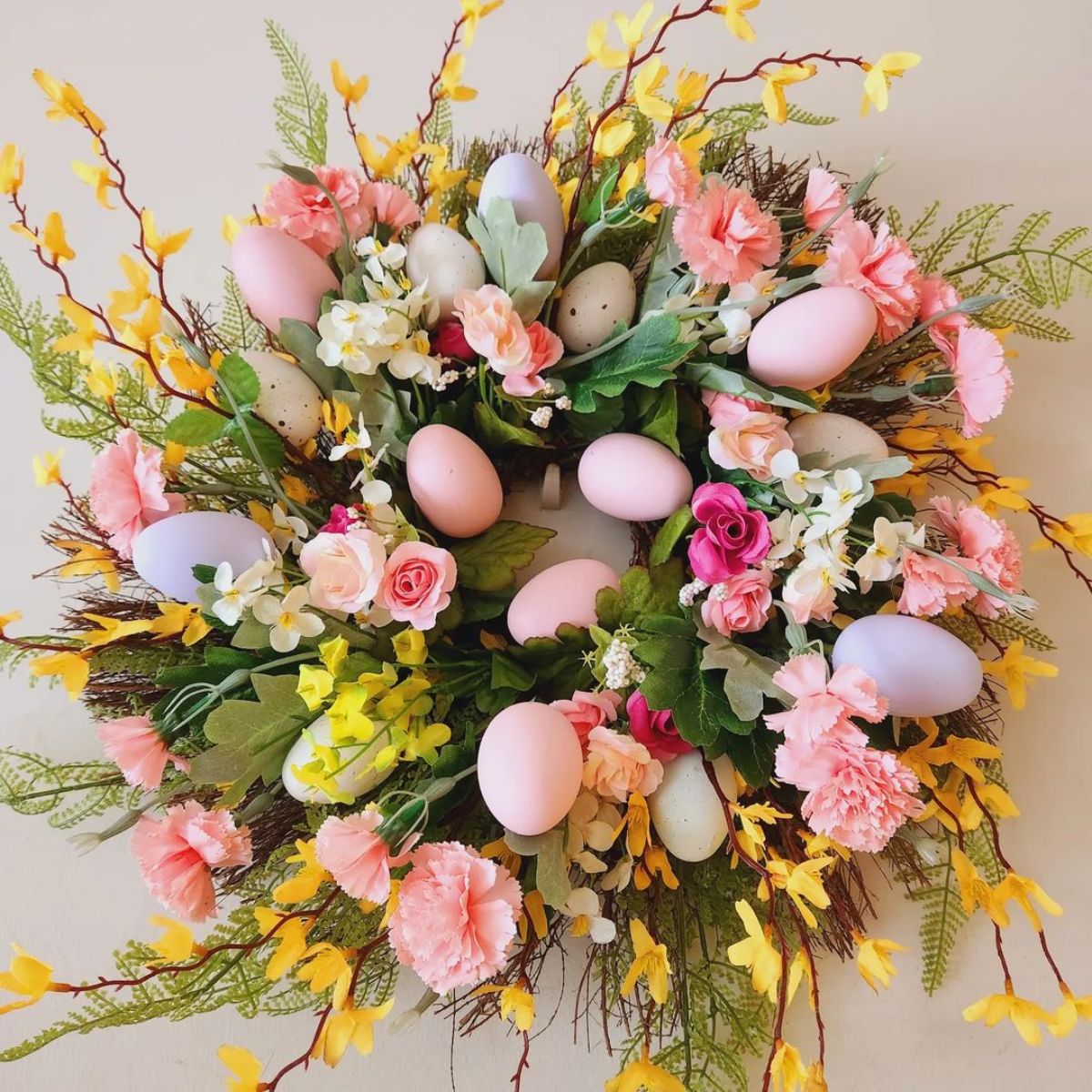 All things Easter wreath - Easter Flower Arrangement