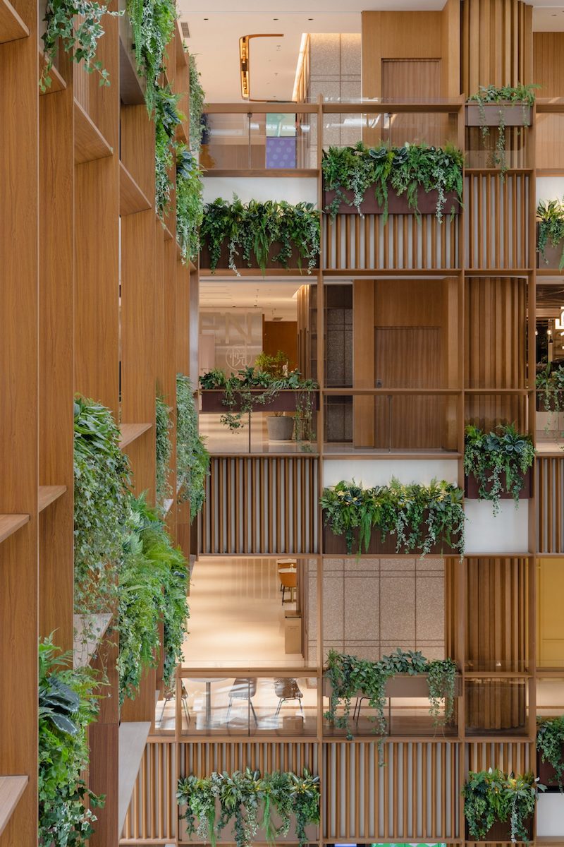 AIM Architecture Turns Shopping Mall Atrium Into Indoor Jungle Xintiandi Shanghai