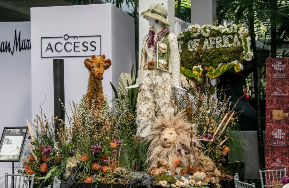 Out of Africa at Fleurs de Villes Miami