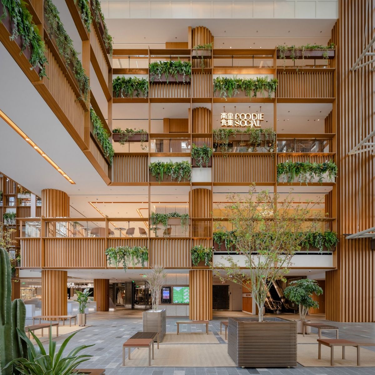 Thursd Feature AIM Architecture Turns Shopping Mall Atrium Into Indoor Jungle
