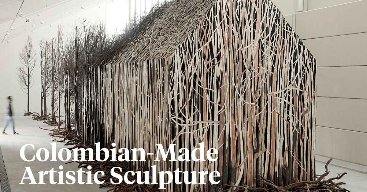 Colombian made artistic sculpture header