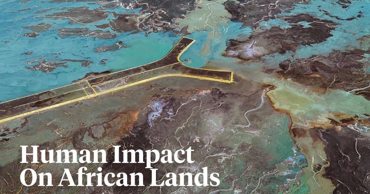 Human impact on African lands header