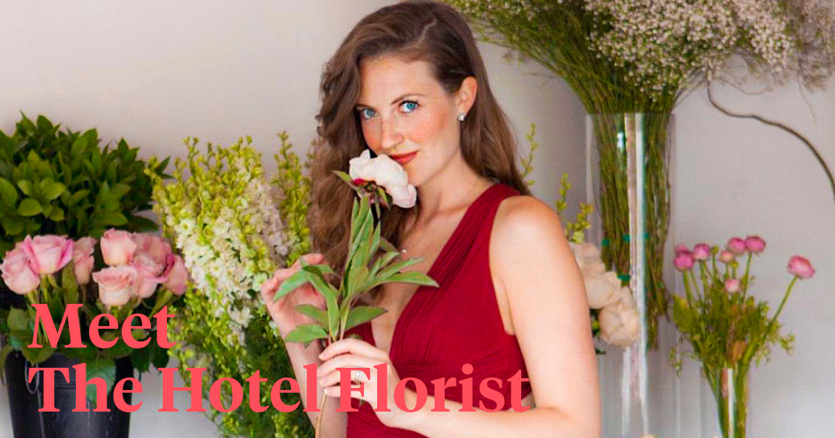 The Hotel Florist Franceska McCaughan header on Thursd