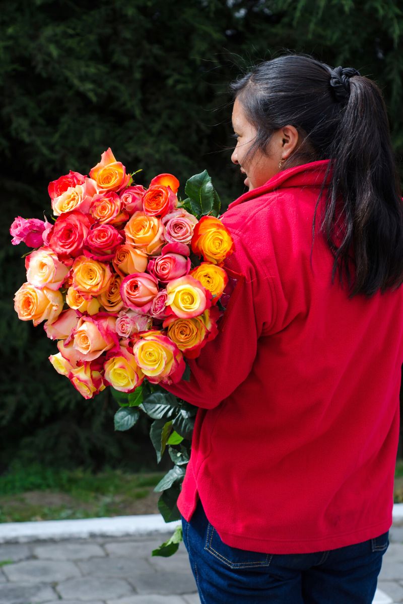 EQR quality roses from Ecuador