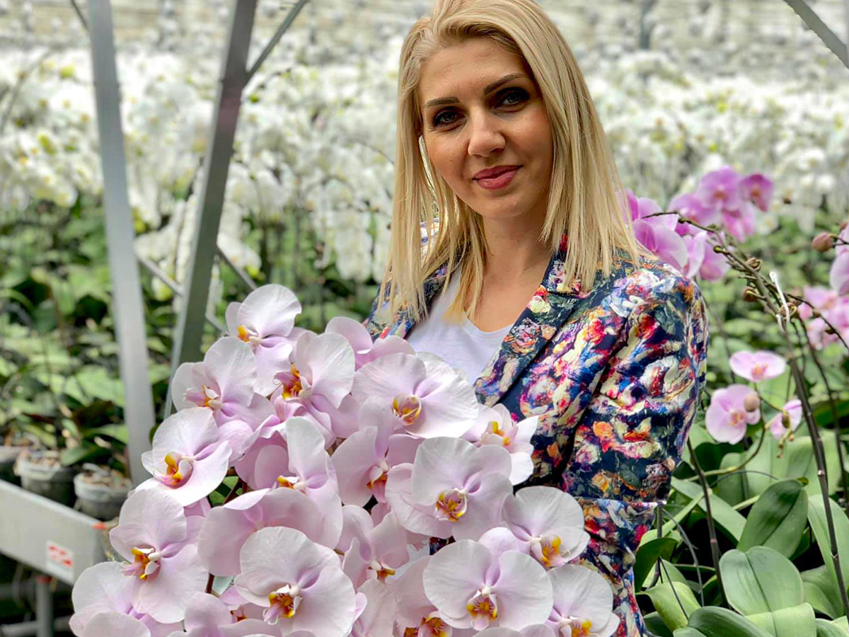 Alina Neacsa orchid design