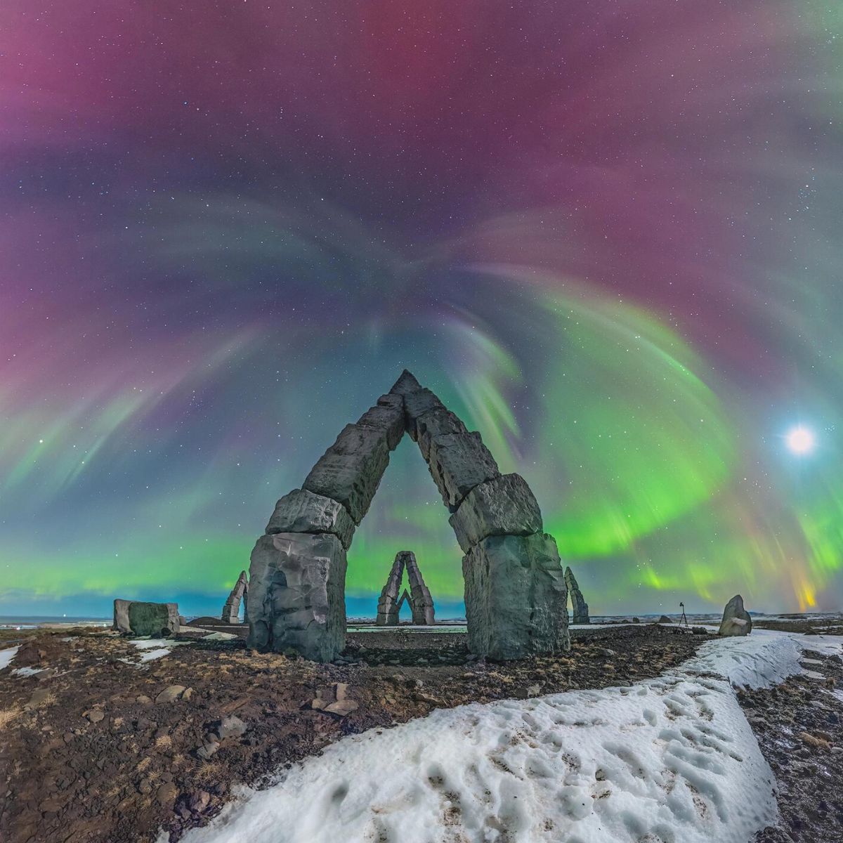 Most impressive photograph of aurora borealis