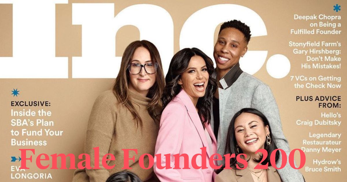 Inc. Magazine Female Founders 200 List Header