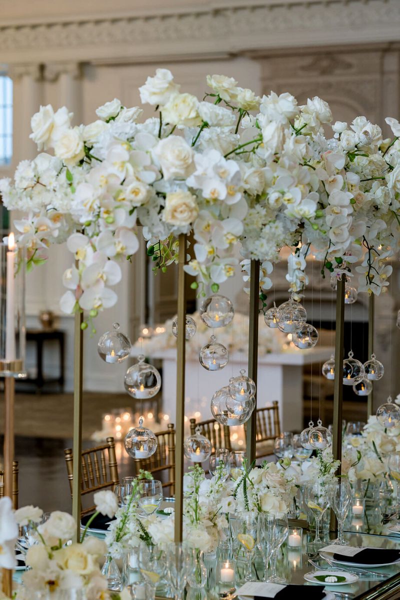 Wedding floral decor by Allison Gentle