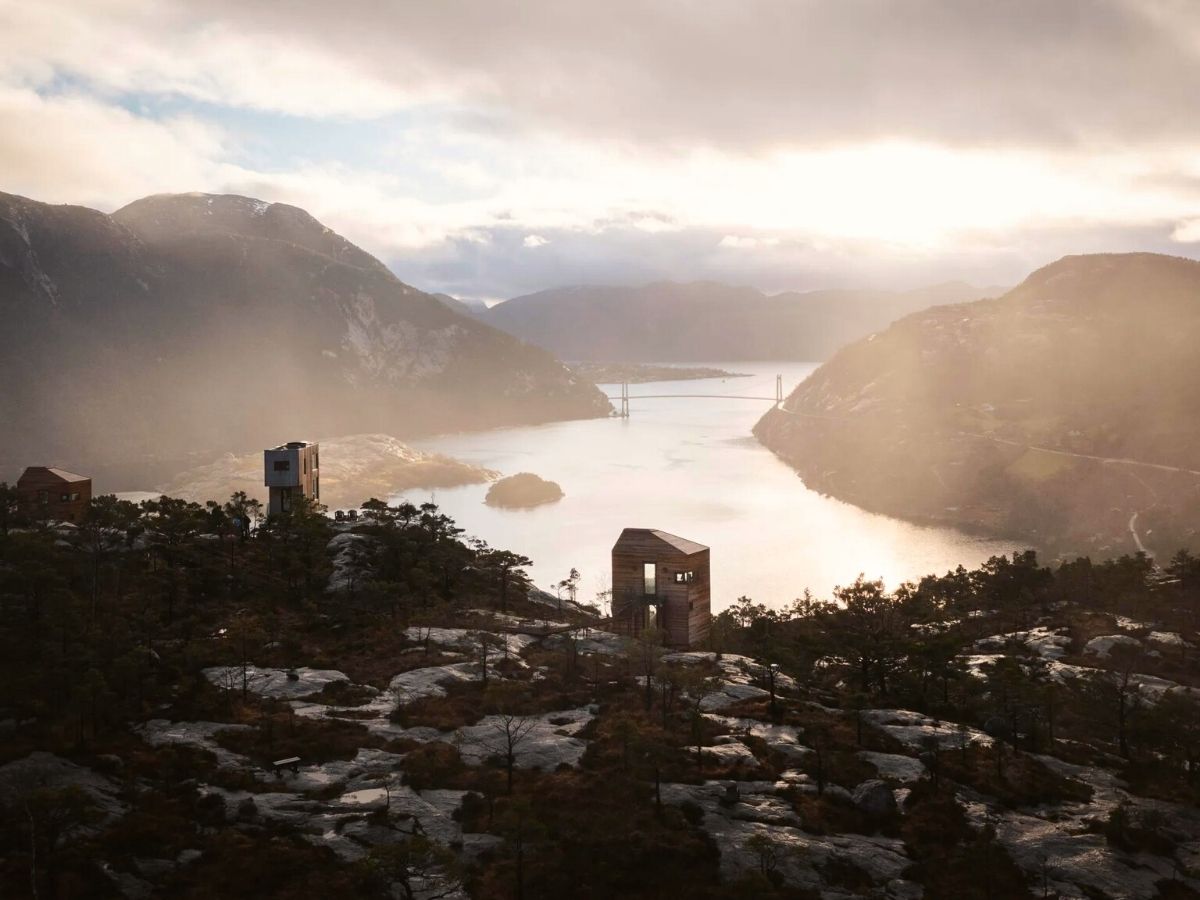 The Bolder Starlodges located in Lysefjorden Norway