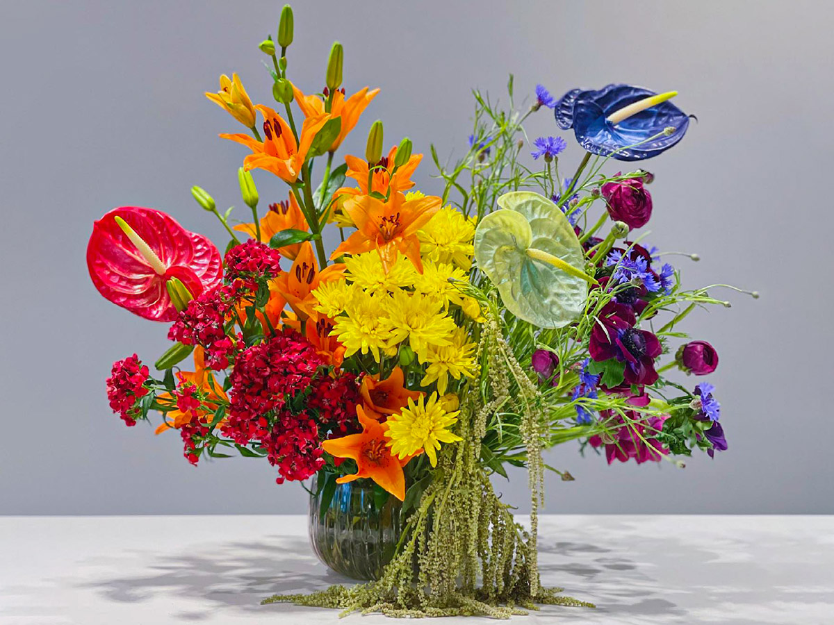 Pride Month Rainbow bouquet