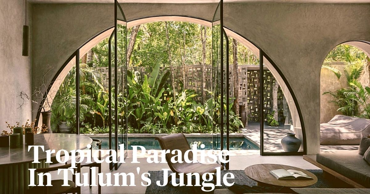 Tropical paradise in tulums jungle header