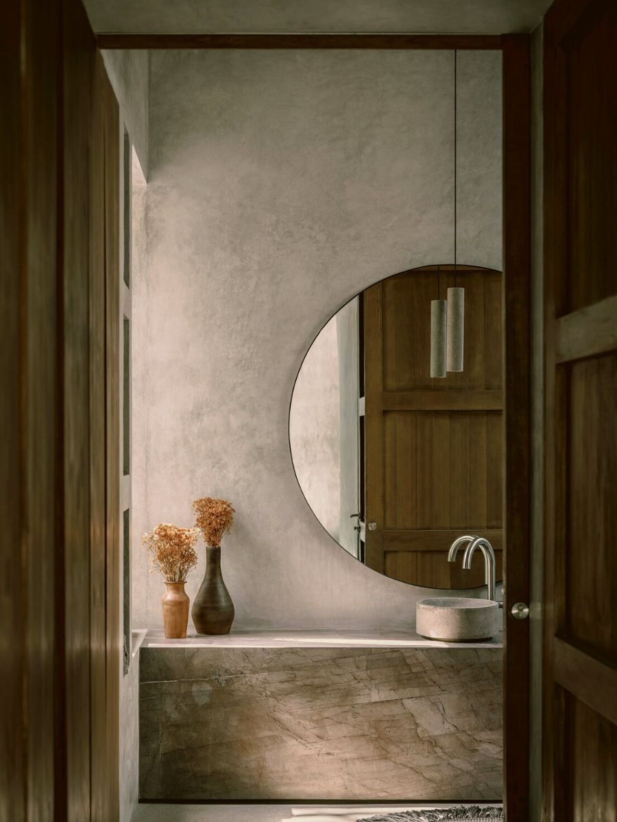 Bathroom of Villa Petricor in Mexico