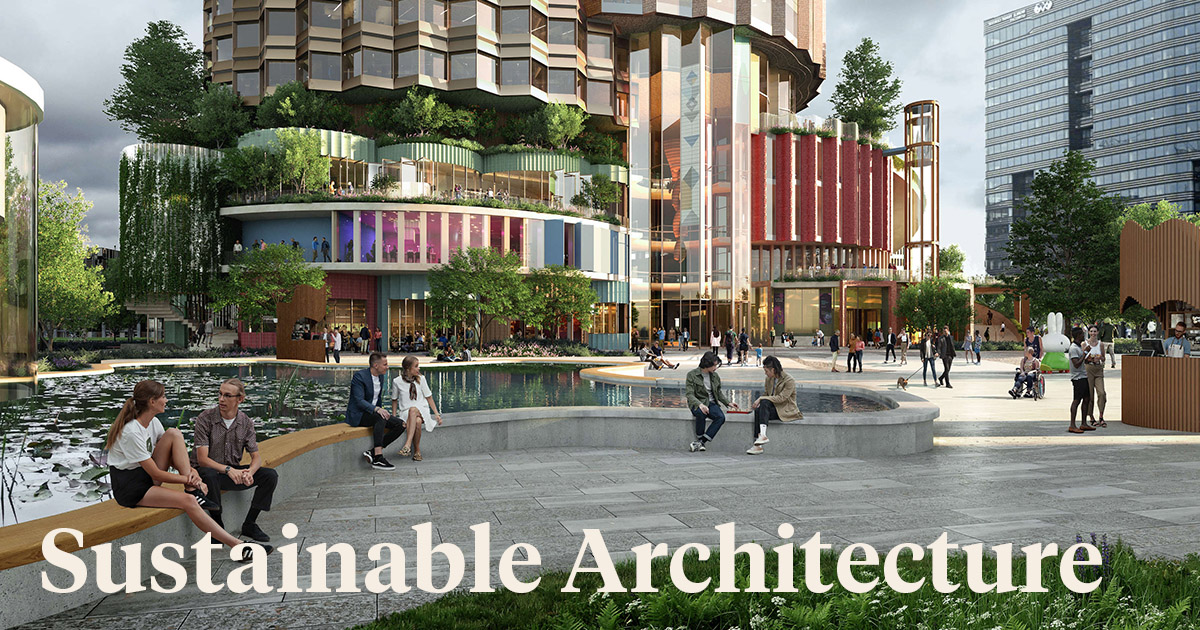 Oopen sustainable architecture building header on Thursd