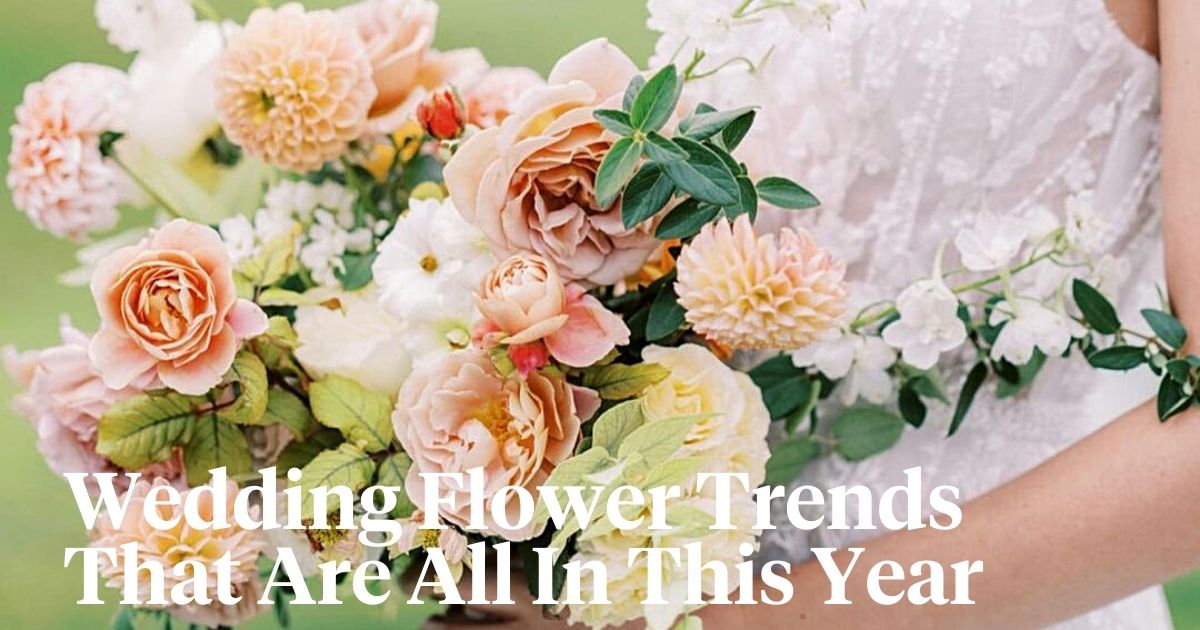 Wedding flower trends that are all in header