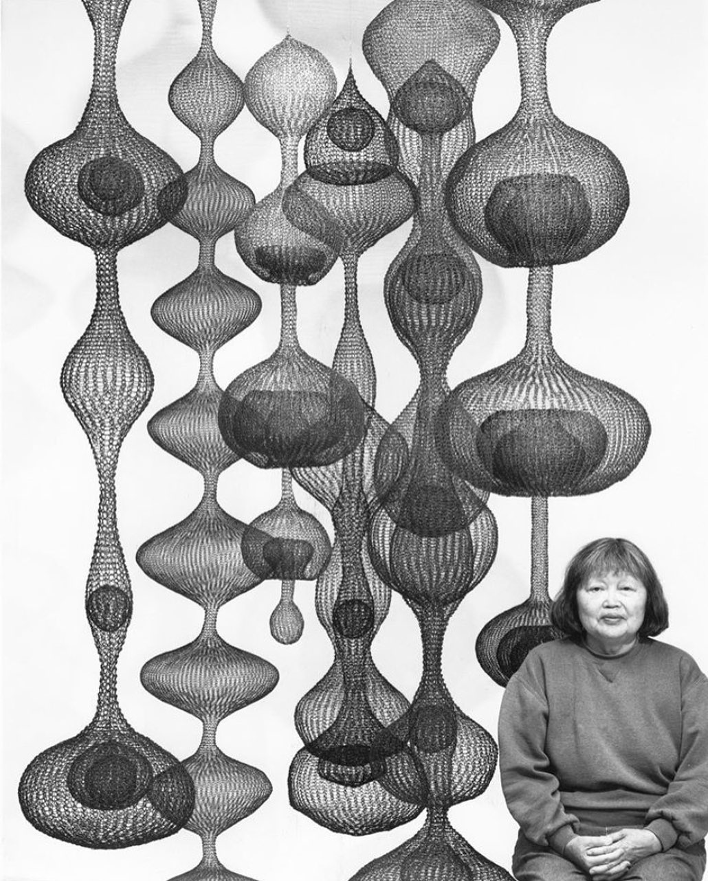 The Intricate Metal Sculptures of Ruth Asawa