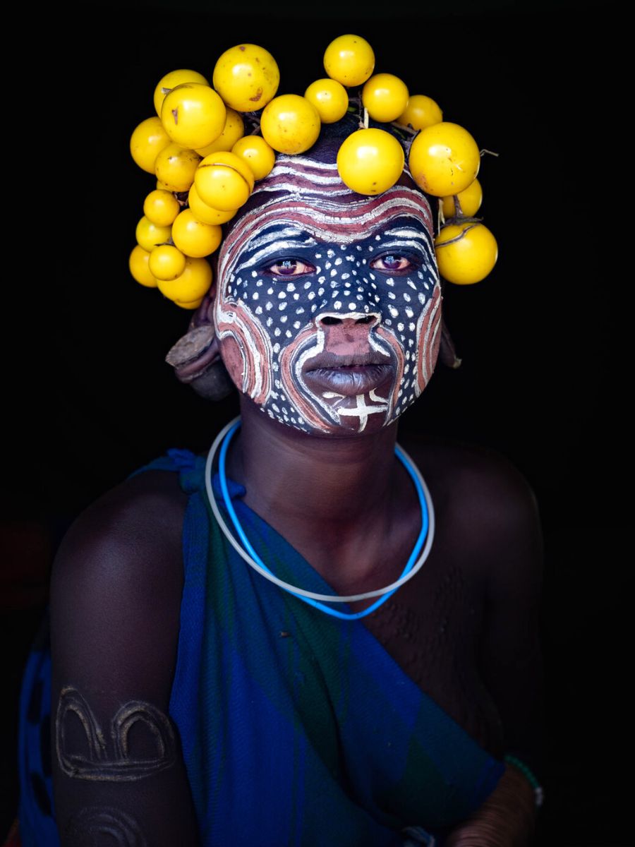 Mursi women of the Omo Valley in Ethiopia