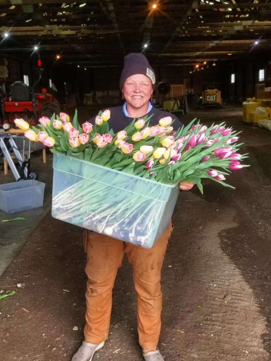 Flower industry workers