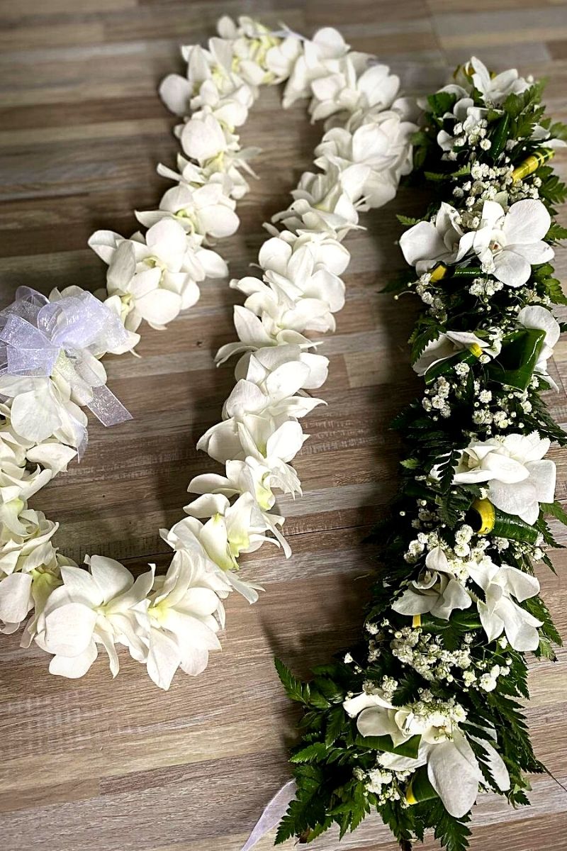 lei day celebrations orchid leis