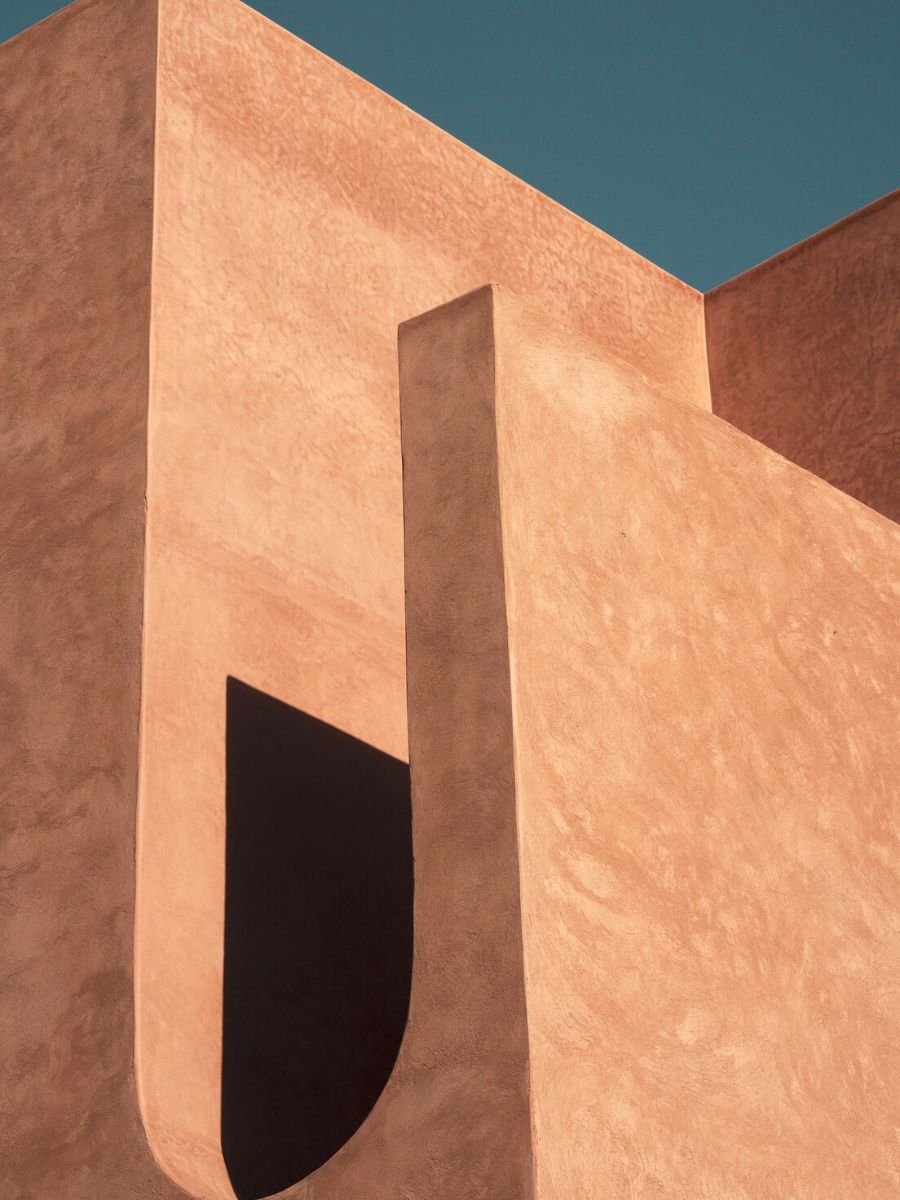 Beautiful desert like architecture