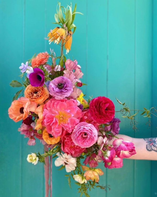 These Are the Floral Wedding Trends For 2021 Colorful Bouquet