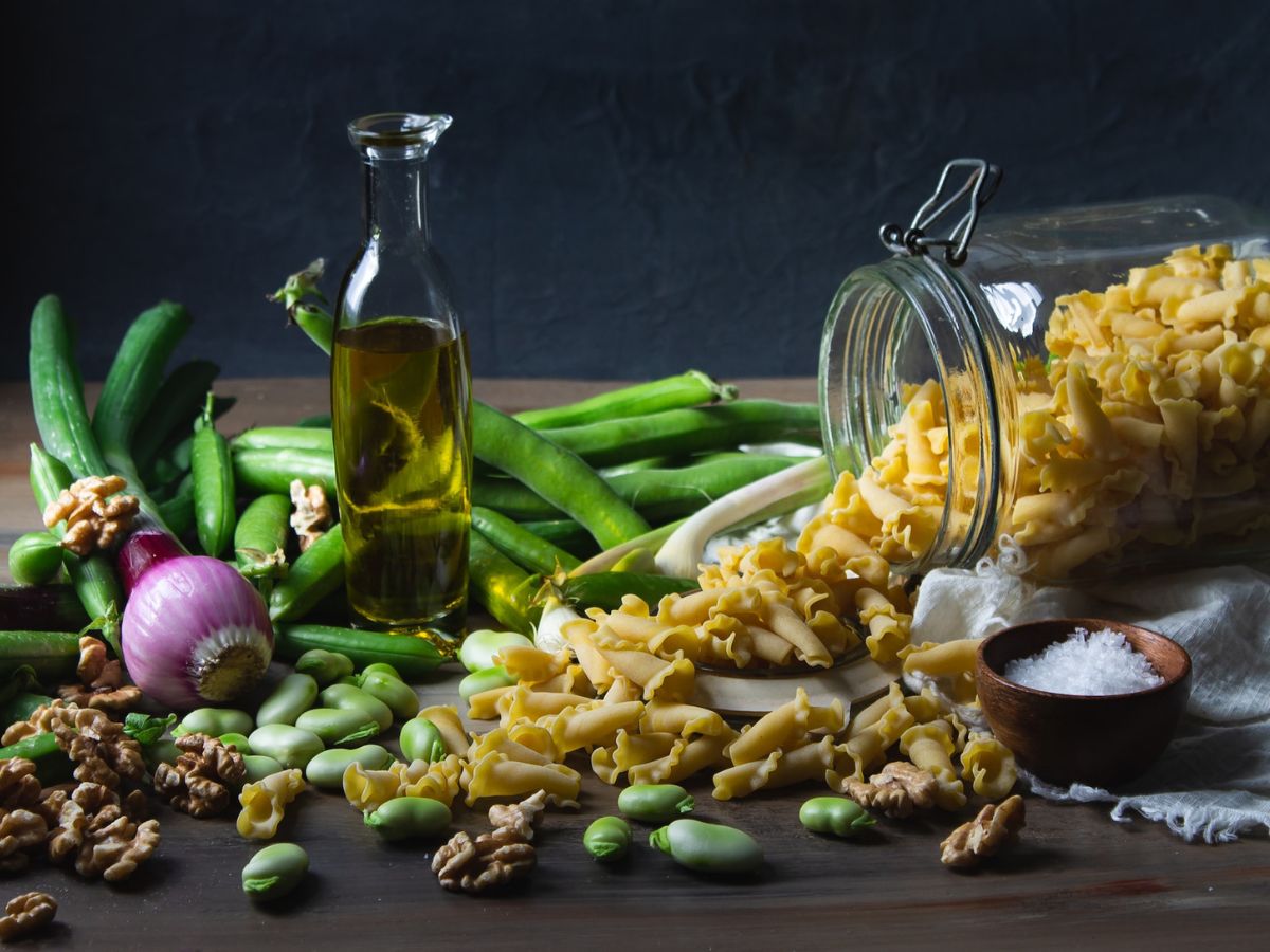 Olive-based oil and other recipe ingredients
