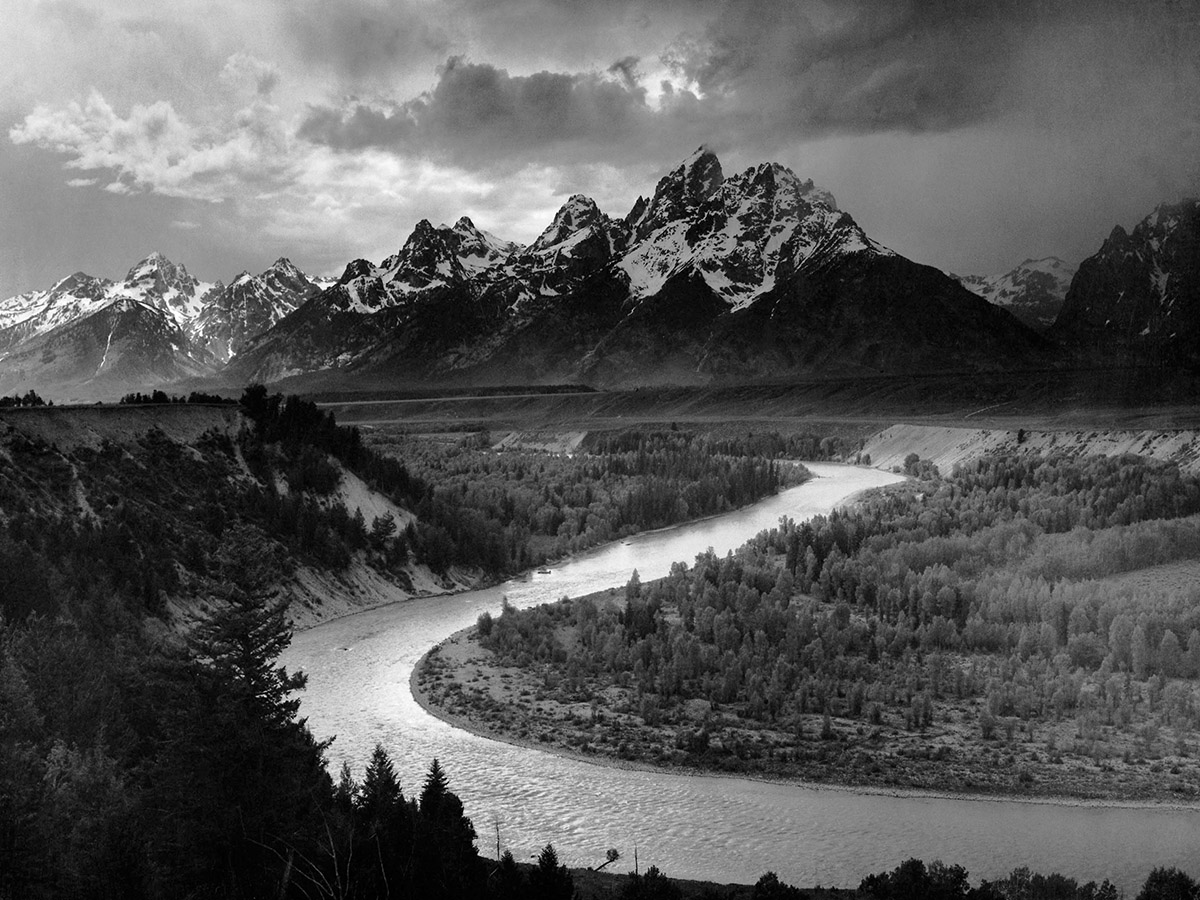 The Tetons and the Snake River by Ansel Adams