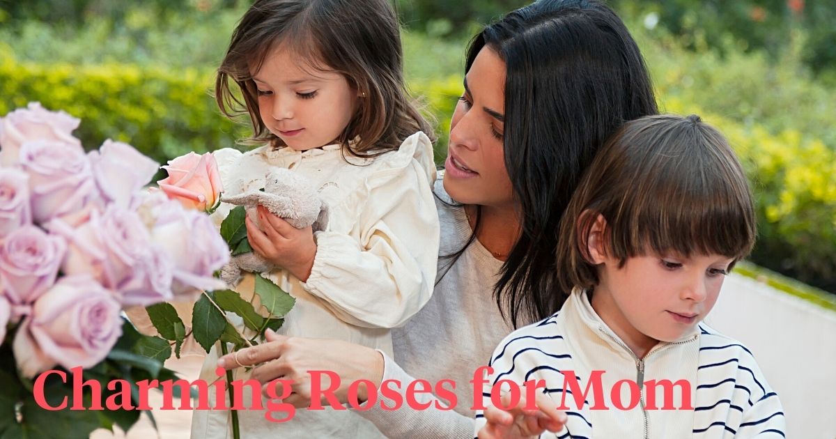 Charming roses for mom header