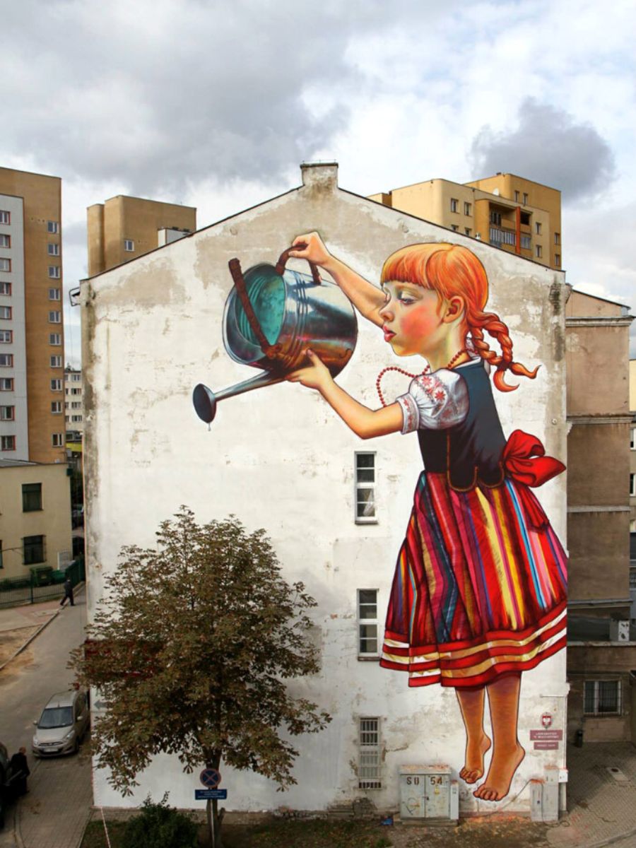 Girl with a can by Natalia Rak