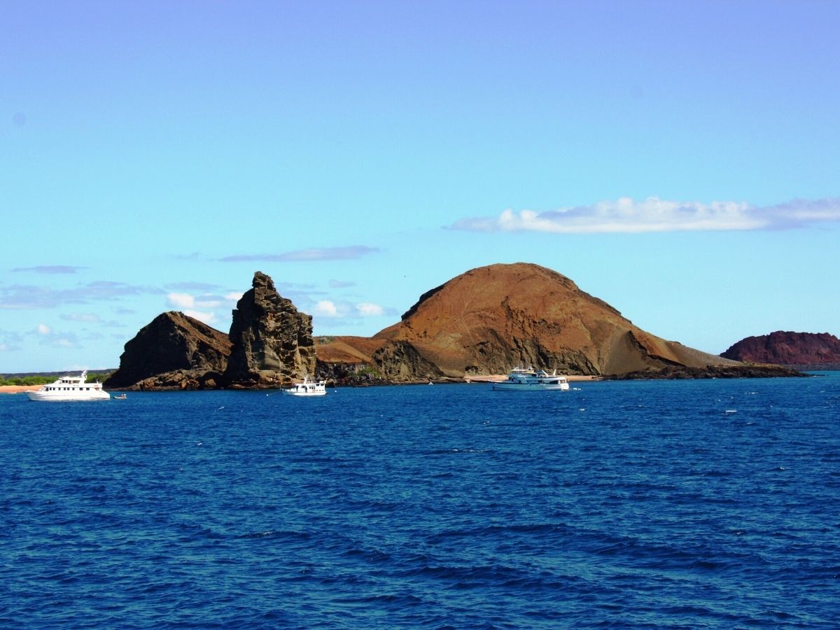 Galapagos Islands formed through volcanoes