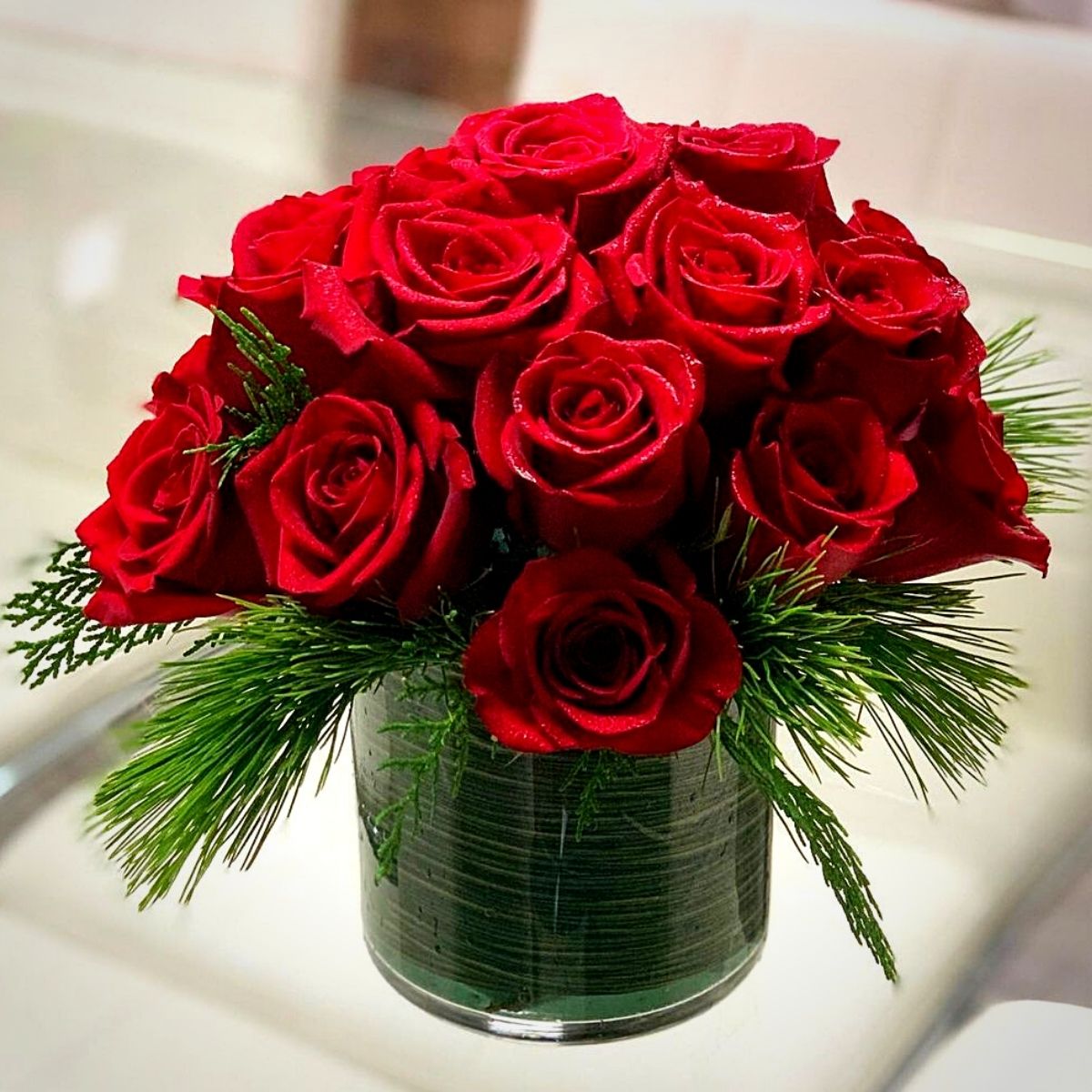 National Red Rose day red rose bouquet