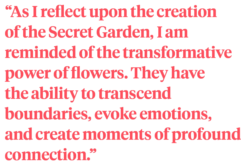 Zbigniew Dziwulski Transormatove power of flowers quote