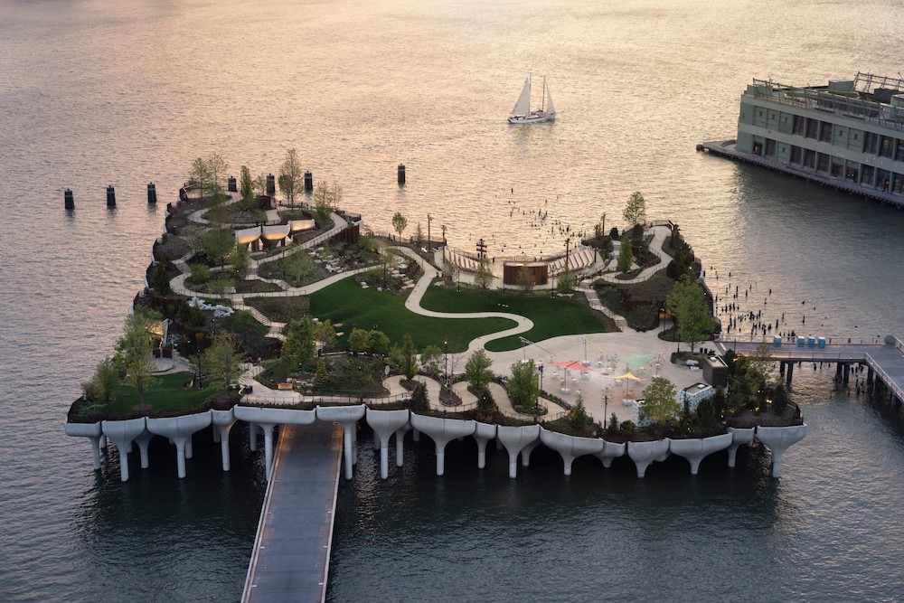 Thomas Heatherwick's Little Island in New York Opens Public Park