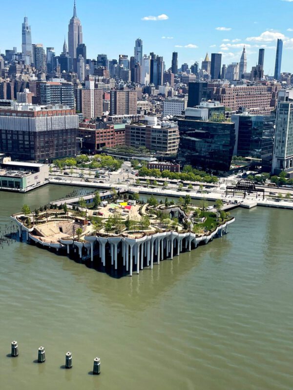 Thomas Heatherwick's Little Island in New York Opens Hudson River