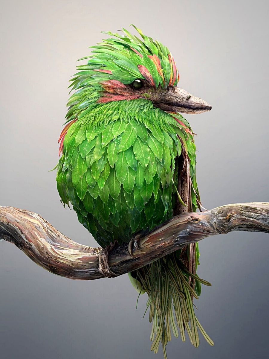 Josh Dykgraaf Reimagines Animals From Foliage and Flowers in His Photographic Art