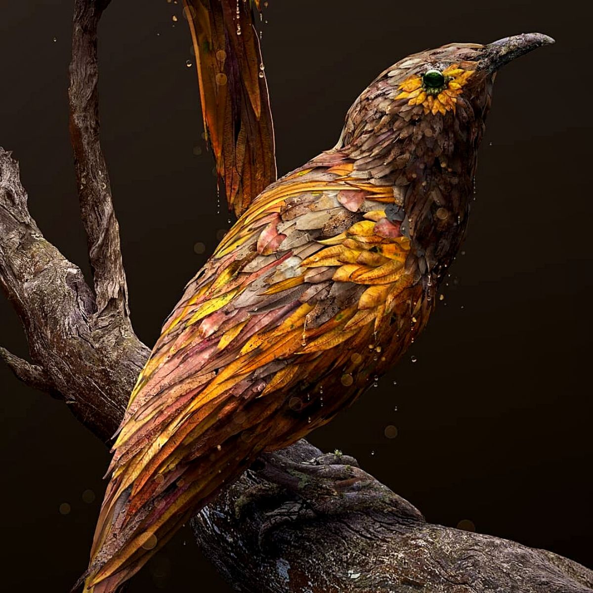 Josh Dykgraaf Reimagines Animals From Foliage and Flowers in His Photographic Art